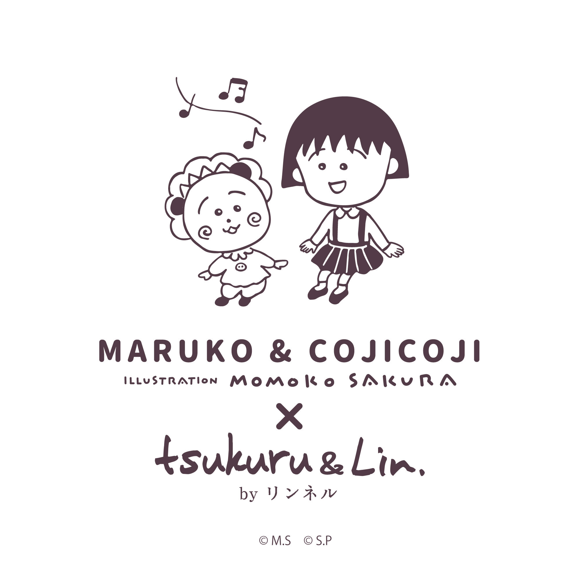 まる子とコジコジ×tsukuru&Lin.」7/24（水）よりコラボ商品発売
